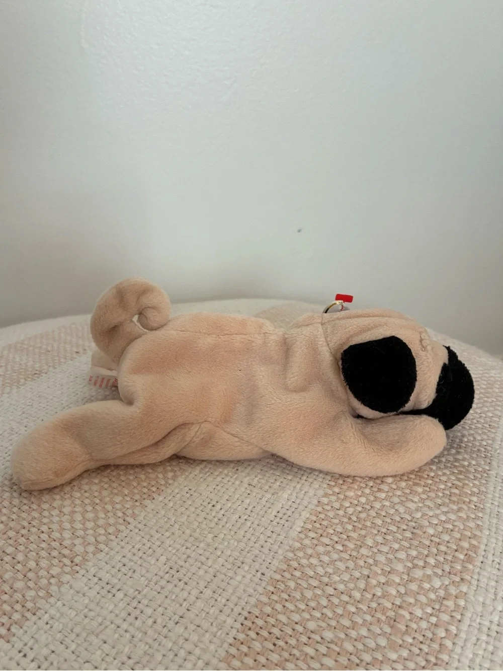 Ty Beanie Babies - “Pugsly” the Pug - 90s vintage collectible with tags